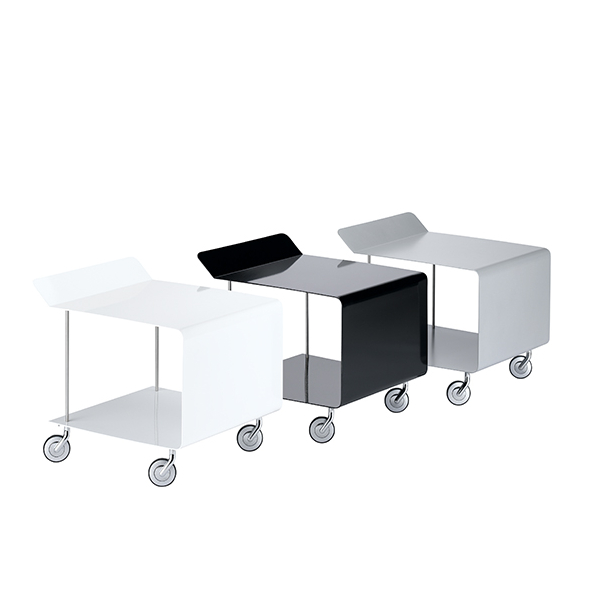 table d'appoint roulante