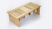 Table range-revue, solution de rangement magazines et revues