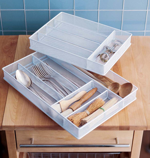 Range-couverts, accessoires de cuisine, porte-couverts, range-ustensiles, rangement tiroirs, range-couverts en métal Range-couverts, accessoires de cuisine, porte-couverts, range-ustensiles, rangement tiroirs, range-couverts en métal