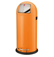 Poubelle de cuisine orange Hailo Poubelle de cuisine orange Hailo