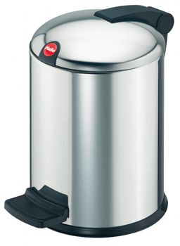 Poubelle de salle de bain design finition inox Hailo Thisga Poubelle de salle de bain design finition inox Hailo Thisga