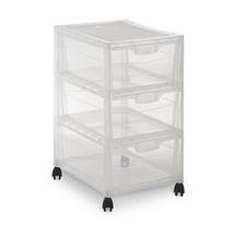 tour de rangement Thisga, desserte transparente