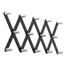 Porte manteaux design extensible en alu Porte manteaux design extensible en alu