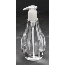 Distributeur savon transparent Distributeur savon transparent