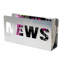 Porte revue metal noir Porte revue metal noir