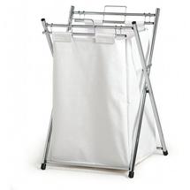 Panier linge pliable blanc Panier linge pliable blanc