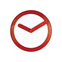 Horloge design rouge