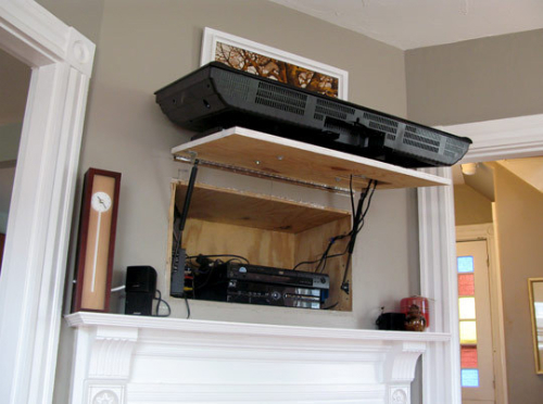 Solution gain de place pour vos appareils hifi et vidéo Solution gain de place pour vos appareils hifi et vidéo