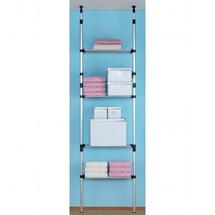 4 étagères à hauteur réglable 4 étagères à hauteur réglable