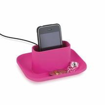 Support de chargeur et vide-poche design Support de chargeur et vide-poche design