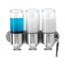 Distributeur de savon mural triple Distributeur de savon mural triple