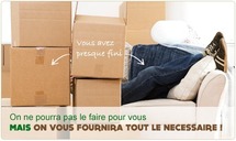 Des packs tout prêts pour votre déménagement Des packs tout prêts pour votre déménagement