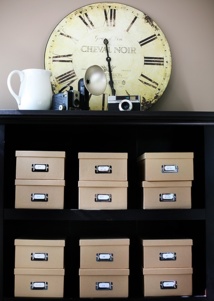 Abusez des boîtes de rangement, pour gagner du temps Abusez des boîtes de rangement, pour gagner du temps