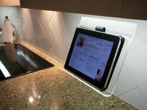 Présentoir Ipad pour cuisine Présentoir Ipad pour cuisine