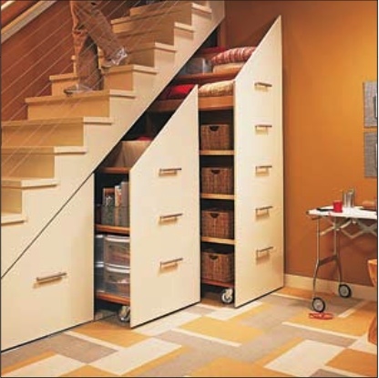 escalier, placard, mansarde, espace de rangement escalier, placard, mansarde, espace de rangement