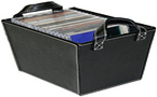 Rangement CD & DVD : des boites de rangement en simili cuir pour tout organiser  Rangement CD & DVD : des boites de rangement en simili cuir pour tout organiser