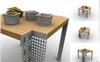 La table de rangement à paniers intégrés : une nouvelle aide dans la cuisine... La table de rangement à paniers intégrés : une nouvelle aide dans la cuisine...