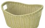 Panier et corbeille à linge en vannerie moderne Panier et corbeille à linge en vannerie moderne