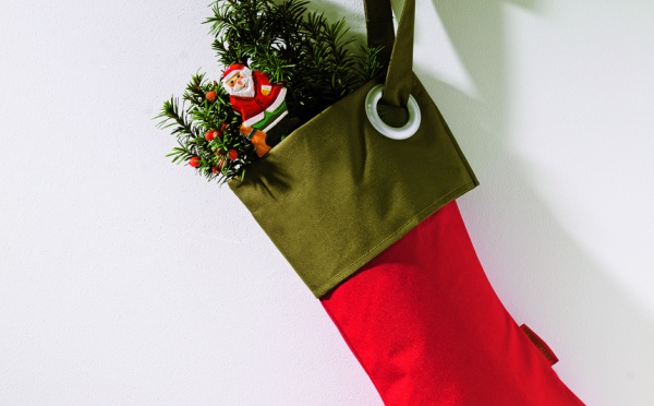 Décoration de Noël : la chaussette du Père-Noël